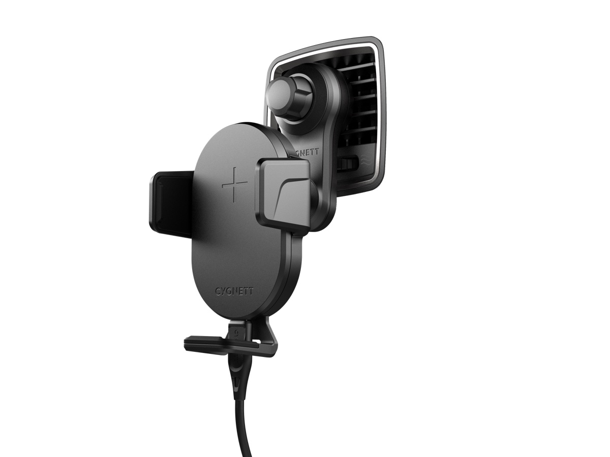 Cygnett Currys Wireless Charger Wireless Charging Car Vent Mount