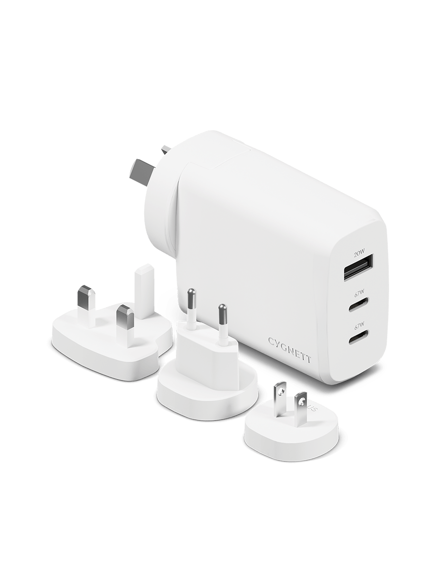 67-Watt Travel Wall Charger Kit