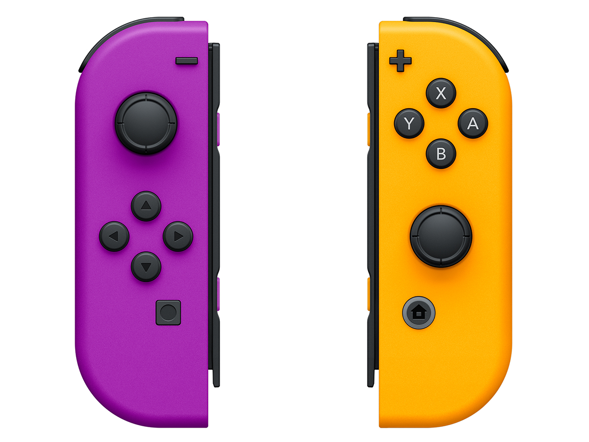 Switch Joy-Con Controller Pair front view