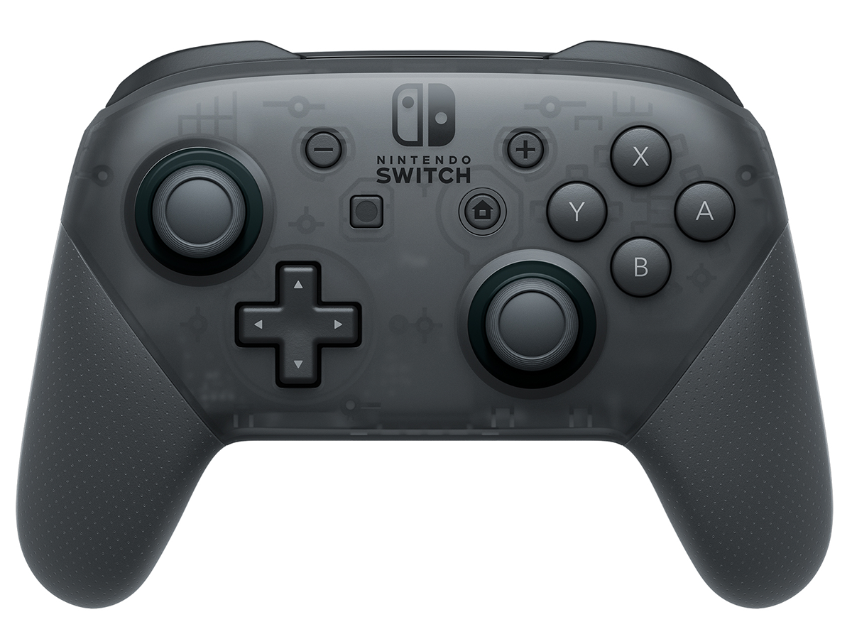 Switch Pro Controller front view