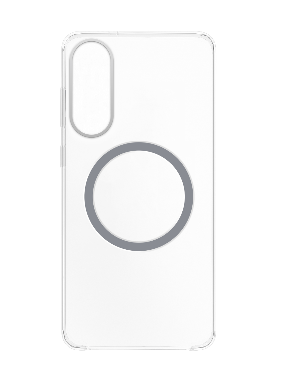 Galaxy S25 Edge Clear Magnet Case