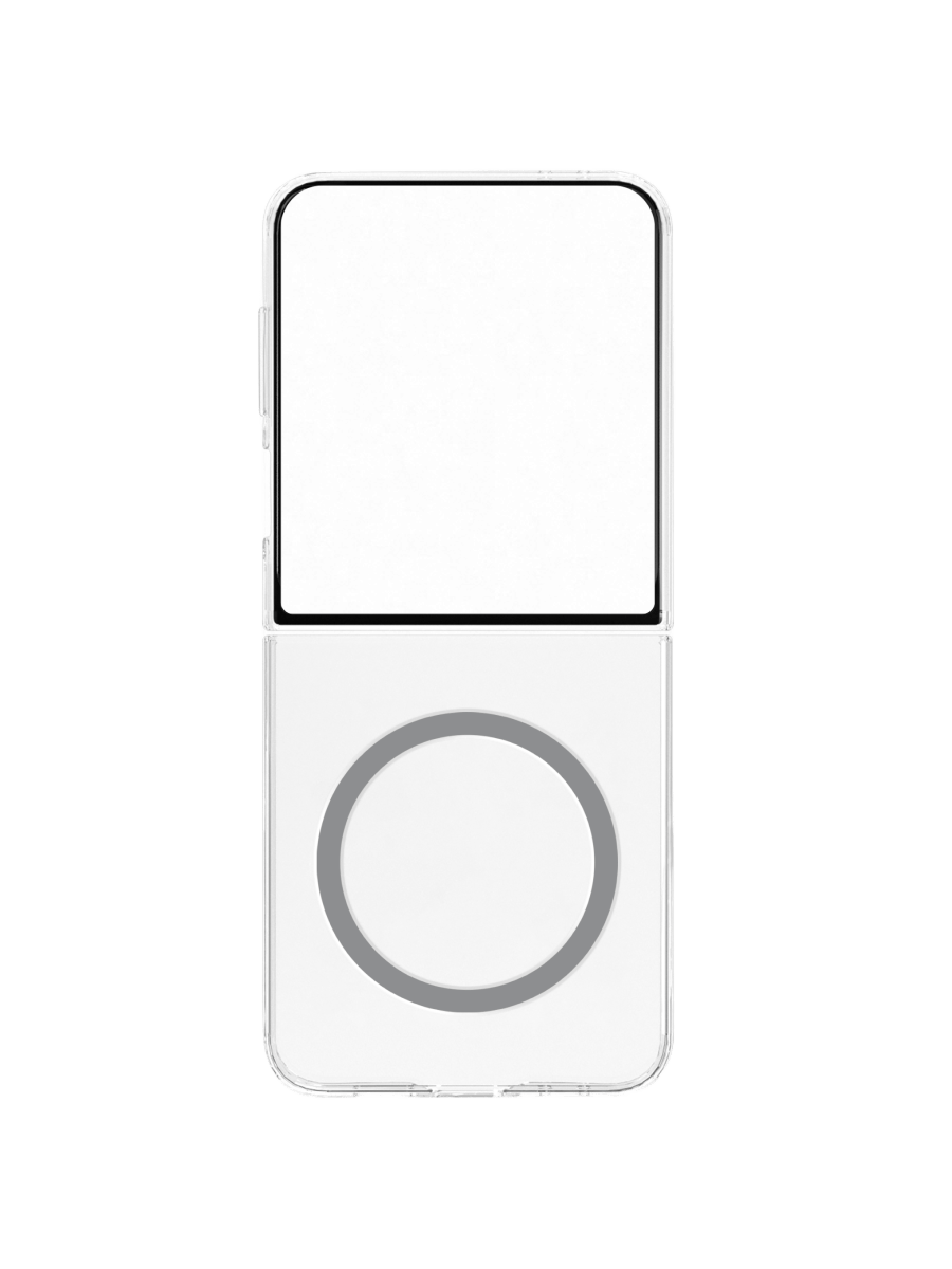 Galaxy Z Flip7 Clear Magnet Case
