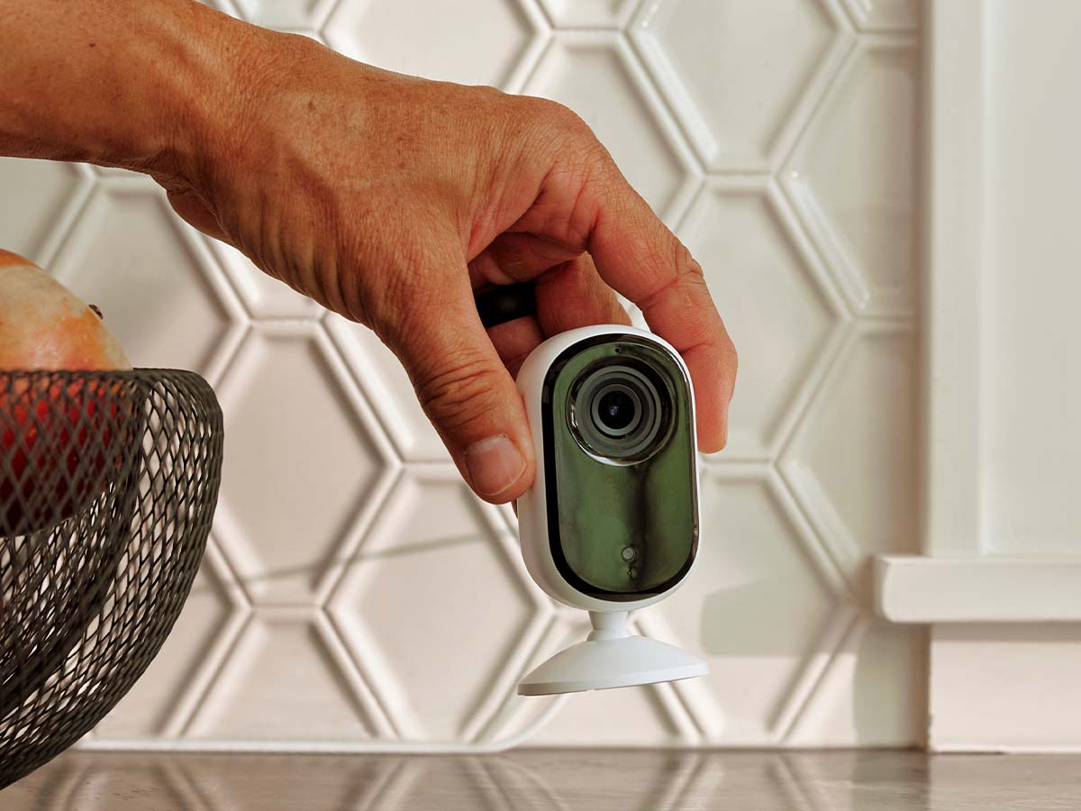 Buy the Arlo Essential Indoor 2K Security Camera (2nd Gen) Telstra