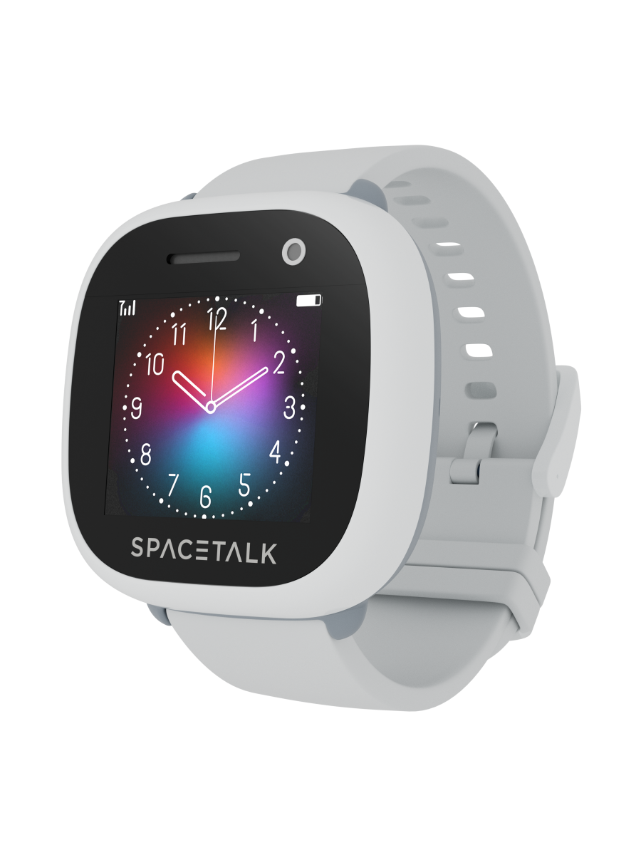 Spacetalk Adventurer 2 4G Smart Watch - Frost + $2 SIM Bundle front view