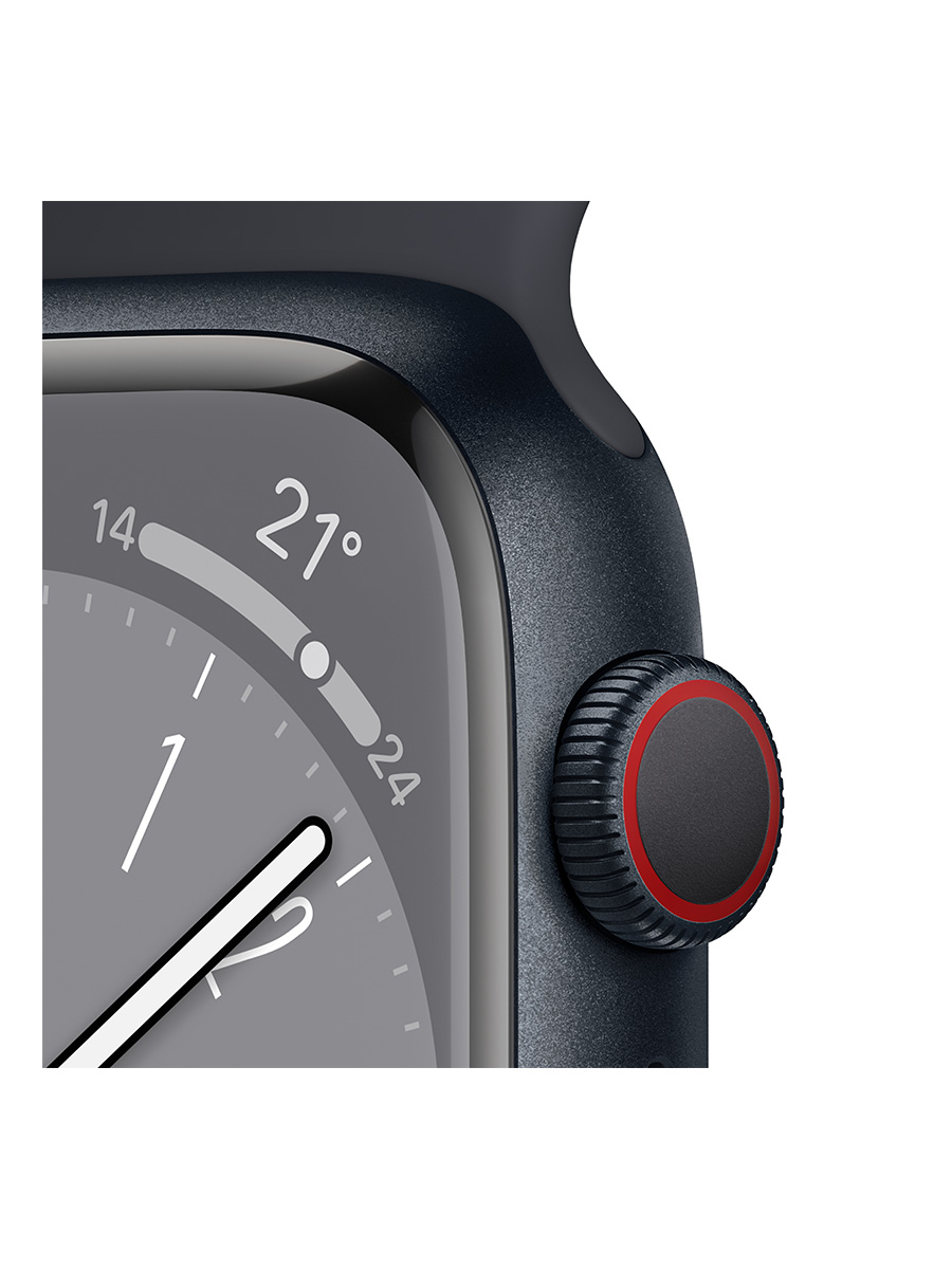 Apple Watch Series 8 本体 (GPS) 45mm Apple Watch Series 8 (2022) GPS + Cellular 45 mm - Aluminium