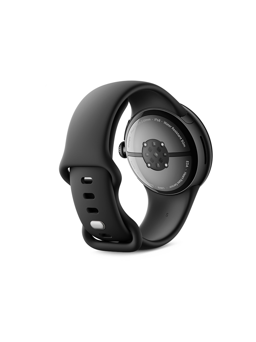 Buy the Google Pixel Watch 3 LTE 41mm Matte Black Aluminium Case