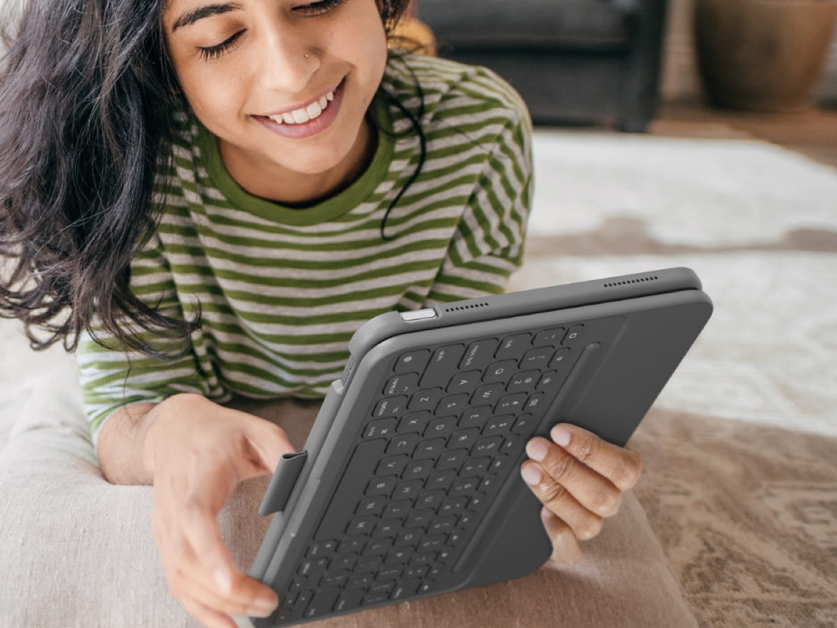 Logitech Slim Folio for iPad (10th generation) Grey