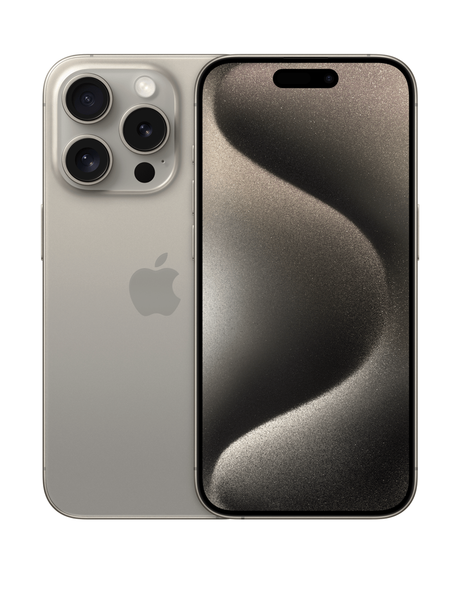 iPhone 15 Pro front view