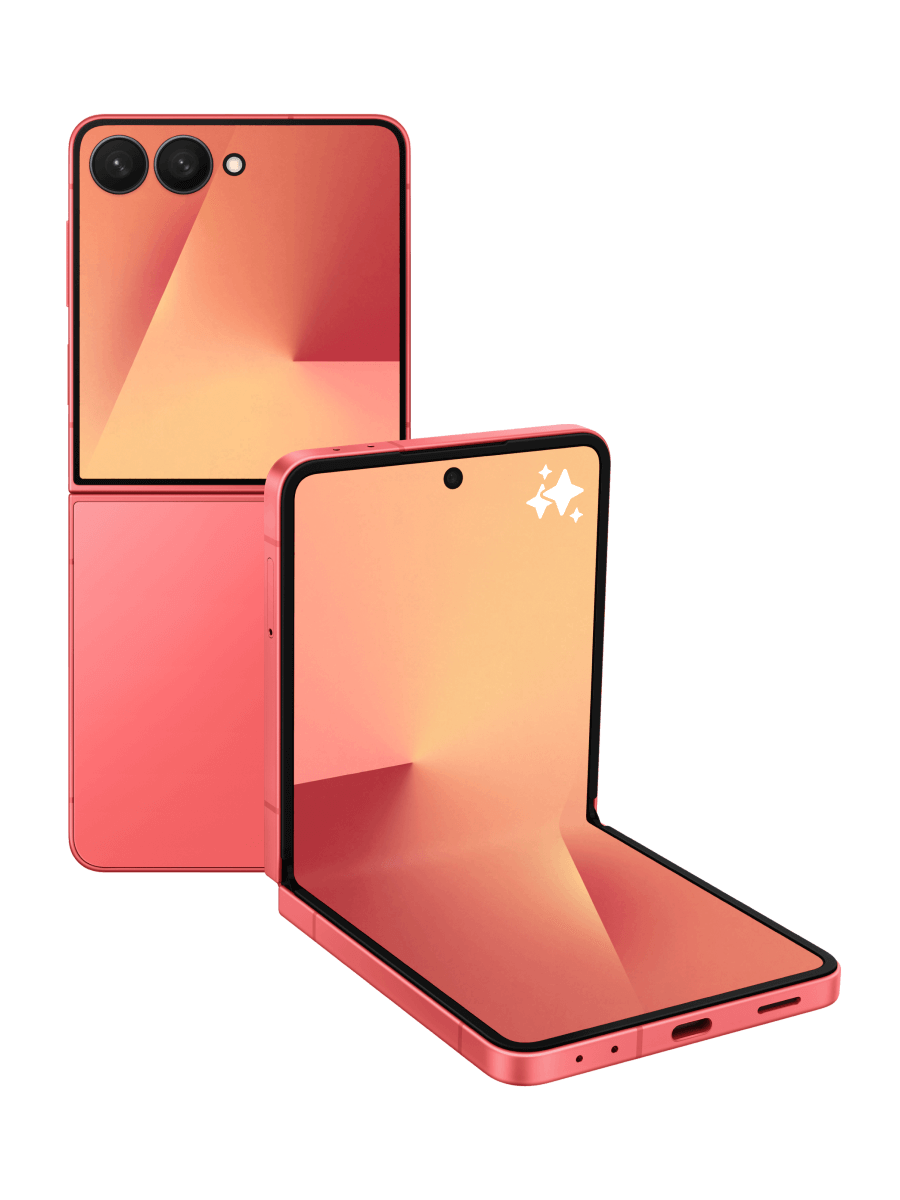 Samsung Galaxy Z Flip7 front view