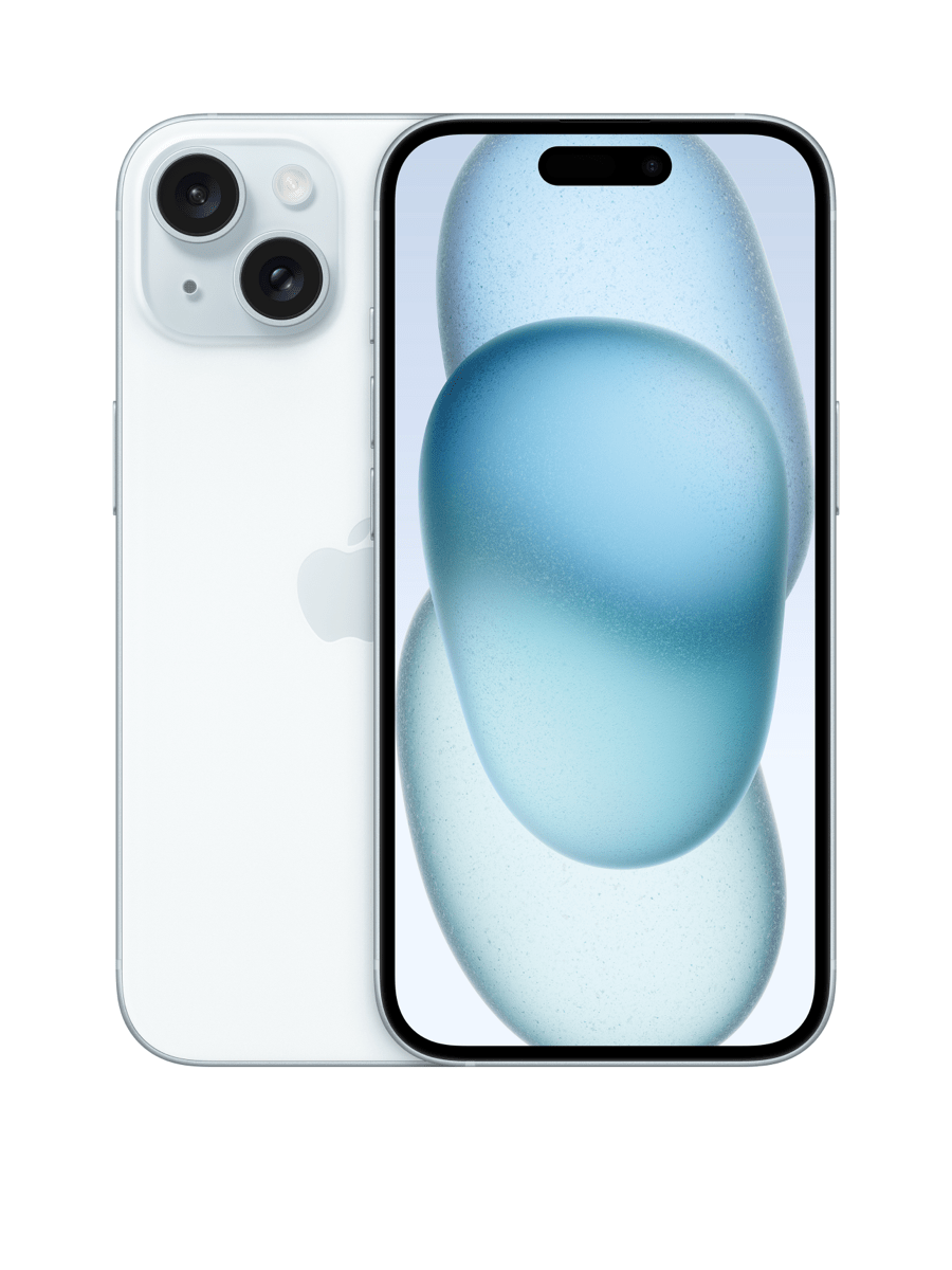 iPhone 15 front view