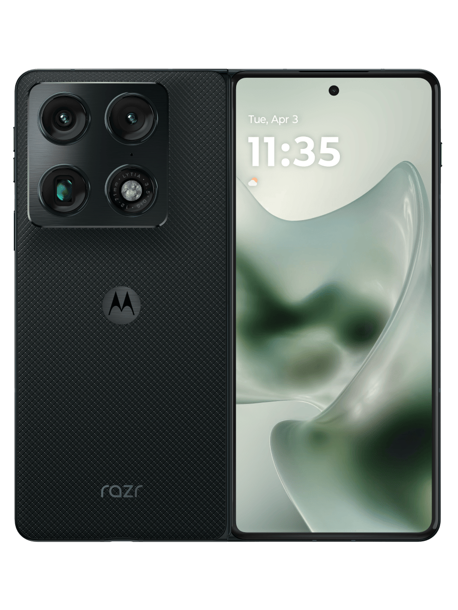 razr fold front view
