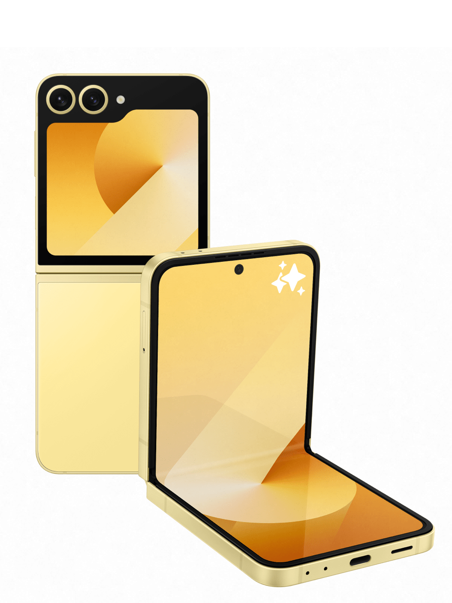 Samsung Galaxy Z Flip6 front view
