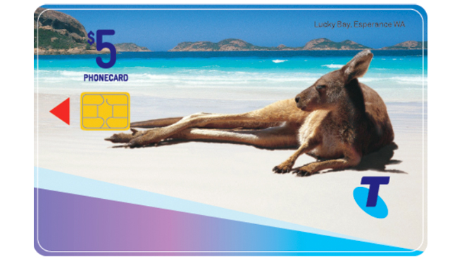 picture of a Telstra Phonecard