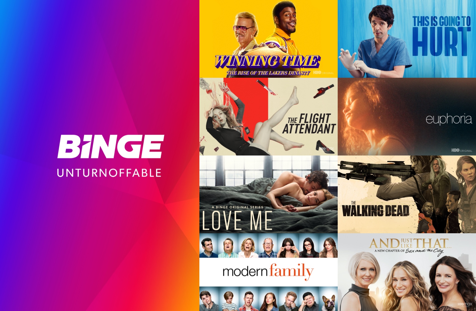 Binge Subscription from Telstra