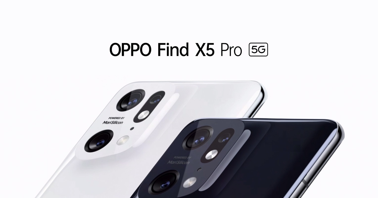 Oppo Find X5 Pro 5G black and white Colour