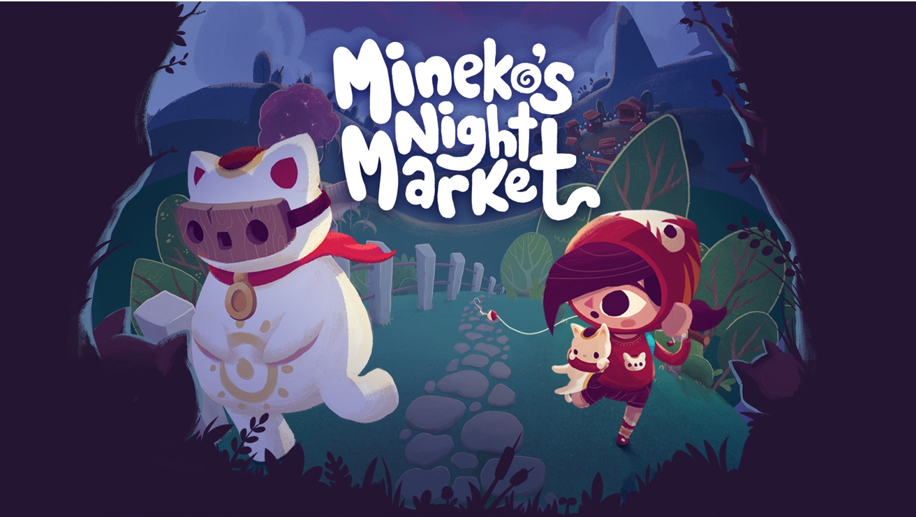 Mineko's Night Market, a console game that is available with the Xbox Game Pass Ultimate.