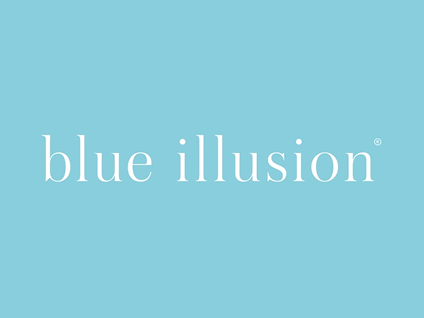 blue illusion Logo