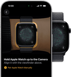 Apple Watch pairing screen