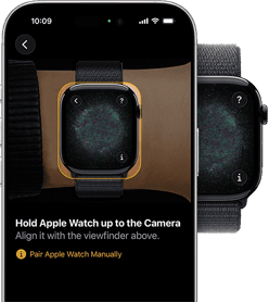 Apple Watch pairing screen