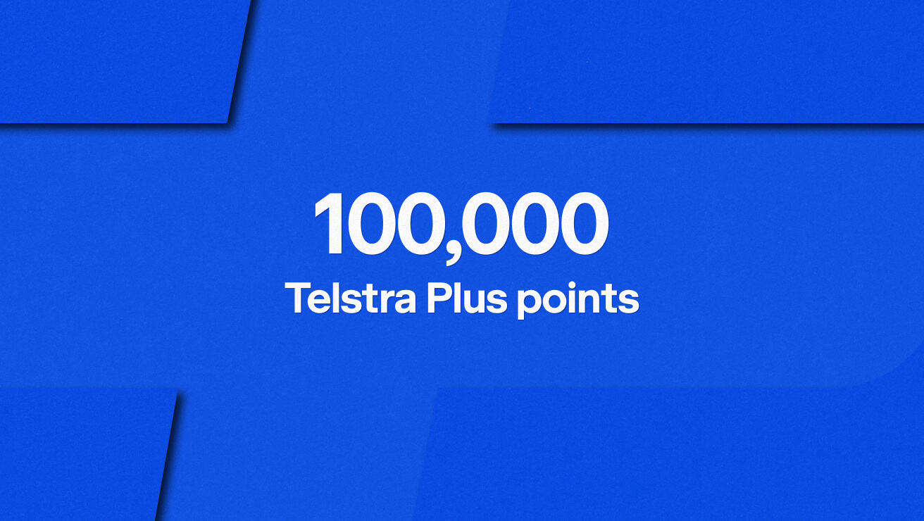 100,000 Telstra Plus points