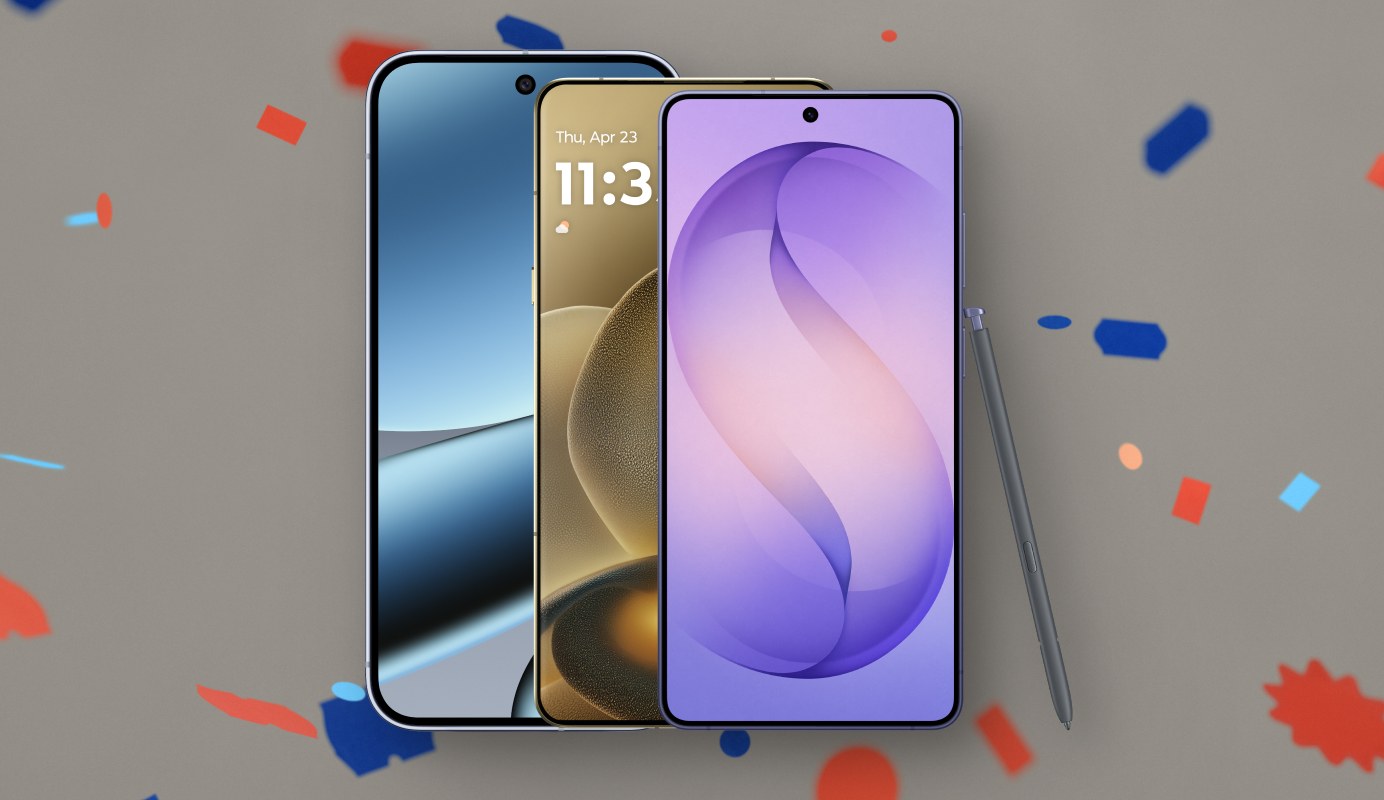 The Google Pixel 10 Pro XL, motorola signature and Samsung Galaxy S26 Ultra with S Pen. 