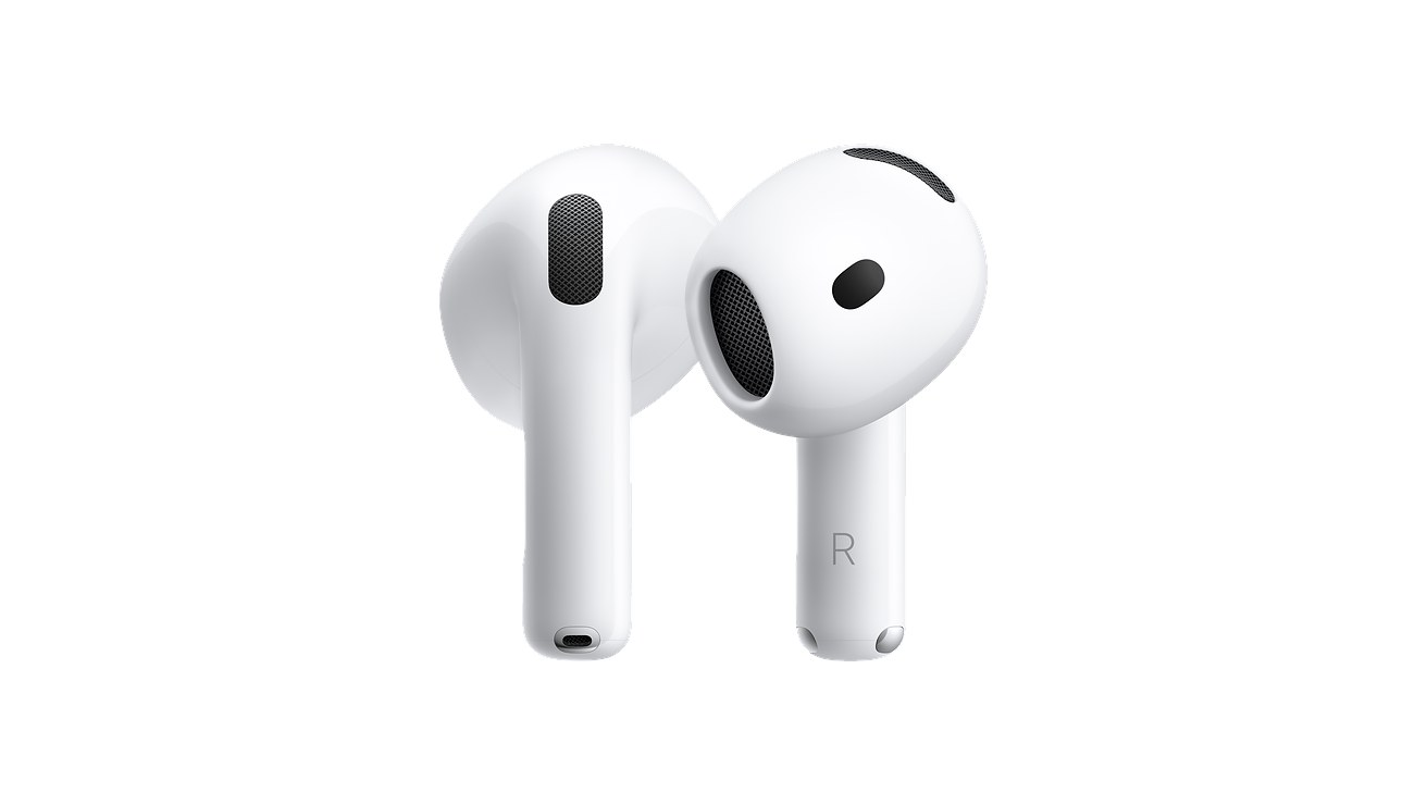 Rear and front view of AirPods 5.