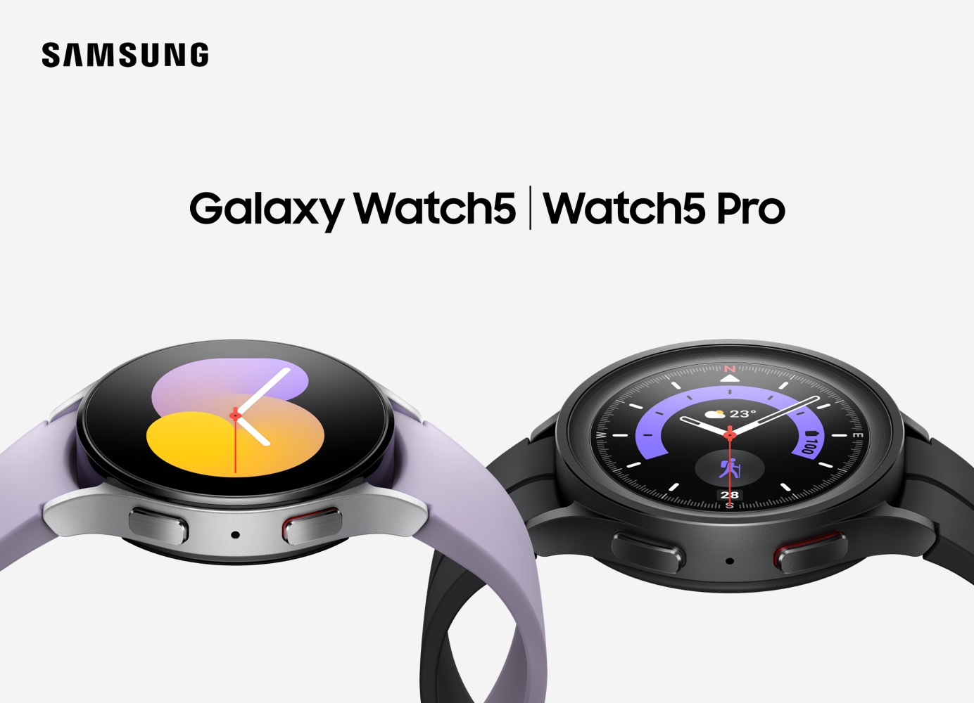 The Samsung Galaxy Watch5 and Watch5 Pro
