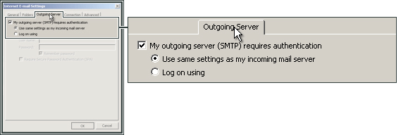 Diagram illustrating steps listed above to update your Outlook 2007 security settings