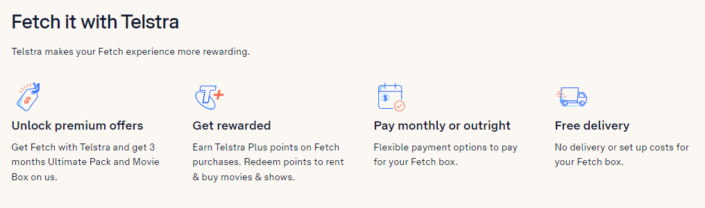 Fetch features and benefits