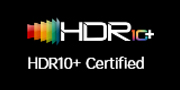 HDR 10+ certified logo