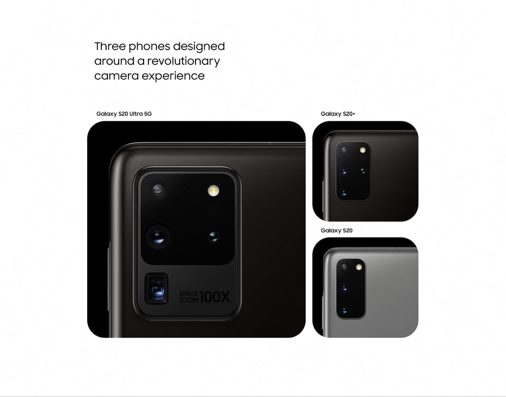 Three phones designed around a revolutionary camera experience.