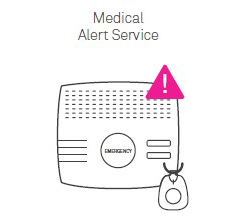 Illustration of Medical Alert Service