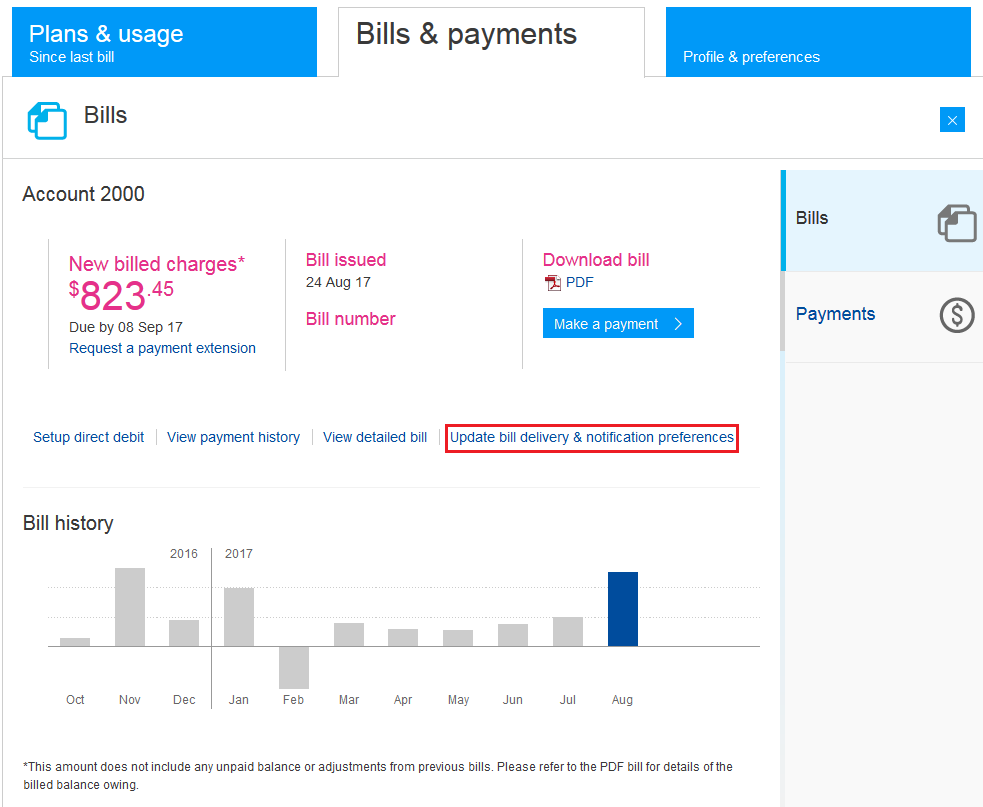 Telstra How do I change from paper to email billing? Support